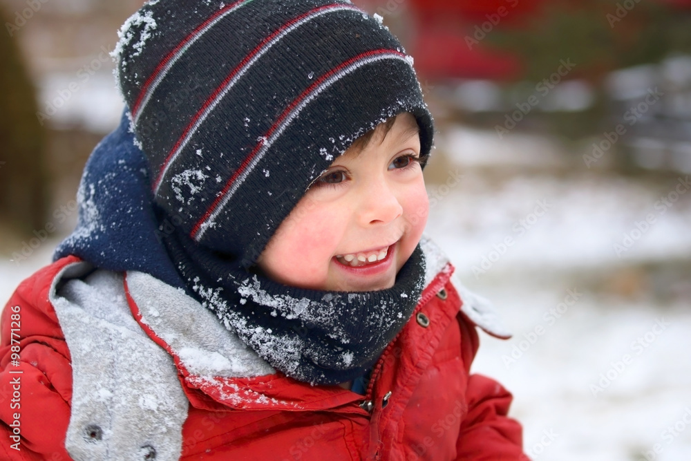 portrait en hiver portrait en hiver