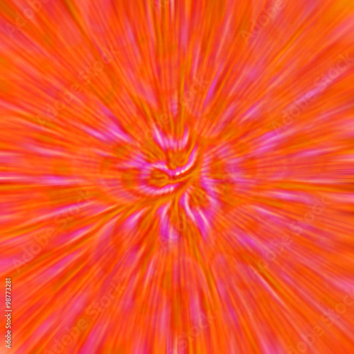 Abstract orange circle background
