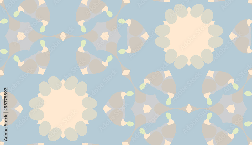 Muted Kaleidoscope Pattern Muted Kaleidoscope Pattern