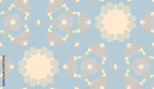 Muted Kaleidoscope Pattern