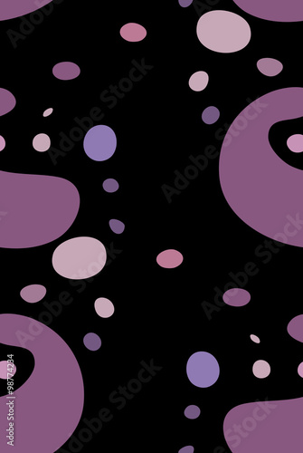 Seamless Pattern of Abstract Galaxies