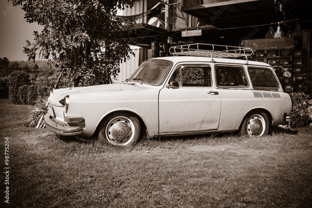 Fototapeta premium Old classic cars.