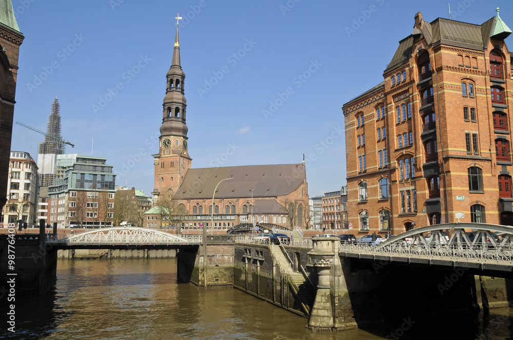 Speicherstadt, Hamburg, Hafen, Deutschland