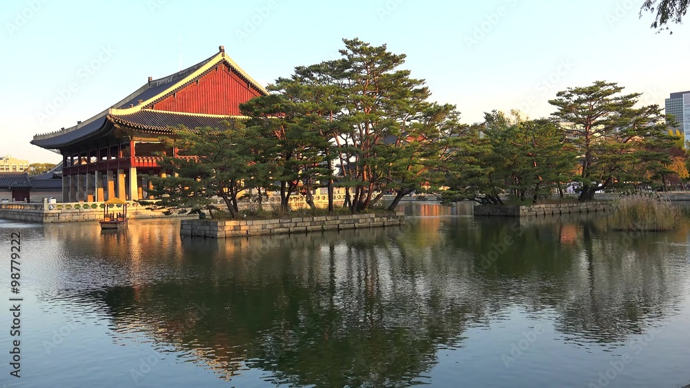 Gyeonghoeru (Royal Banquet Hall) of Gyeongbok Palace. Seoul, South Korea Gyeonghoeru (Royal Banquet Hall) of Gyeongbok Palace. Seoul, South Korea