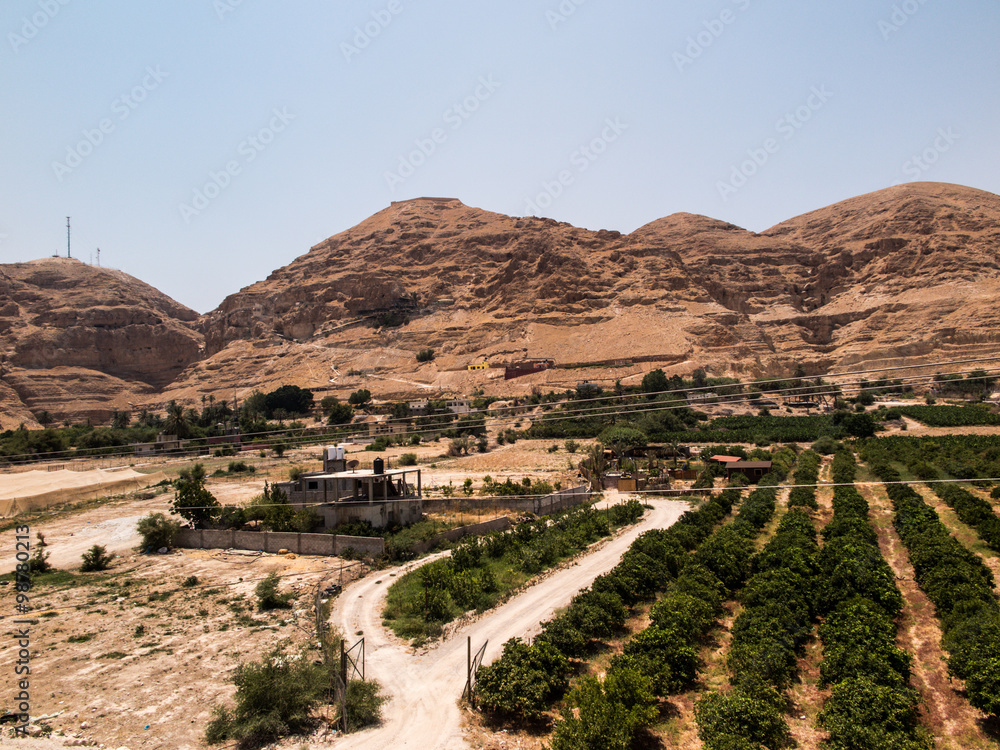 Mount of Temptation in Jericho