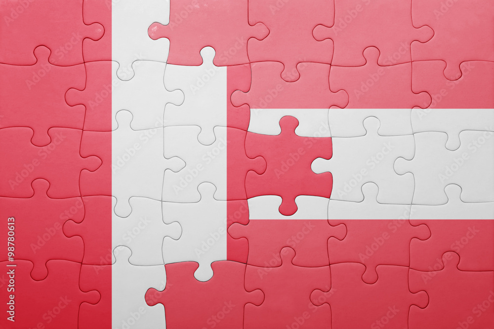 puzzle with the national flag of peru and austria puzzle with the national flag of peru and austria