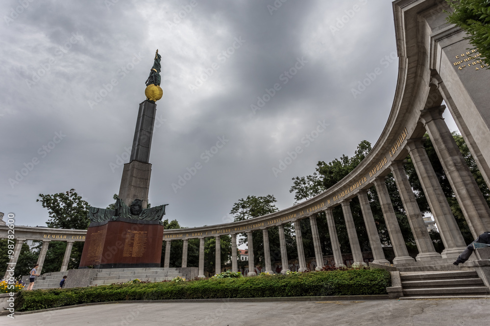 Red Army Memorial in Vienna