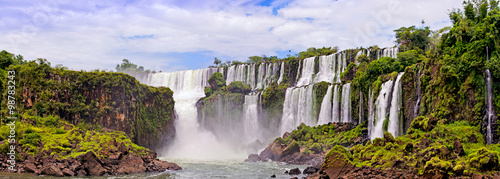 Waterfalls on Iguasu