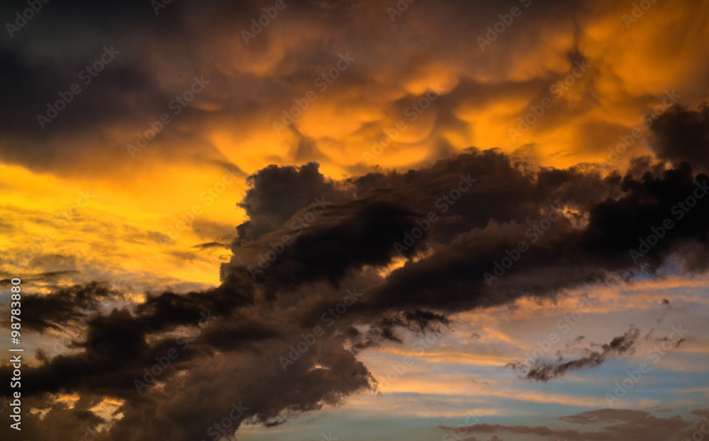 Fototapeta premium Zachód słońca 