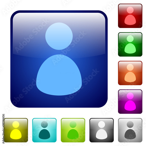 Color user square buttons