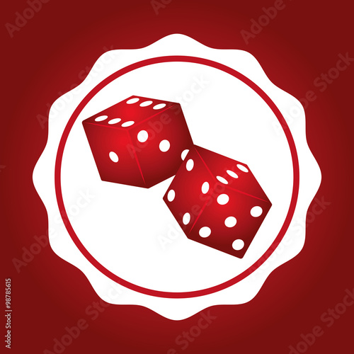 Casino icons design 