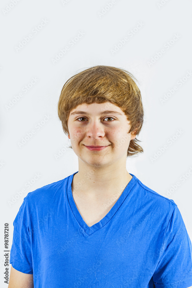 handsome young boy in studio handsome young boy in studio