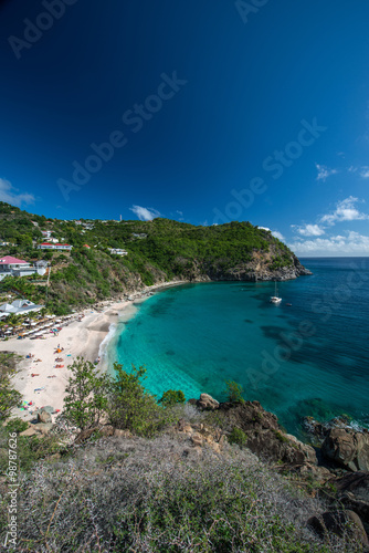 Fototapeta Naklejka Na Ścianę i Meble -  St Barth island, French West Indies, Caribbean