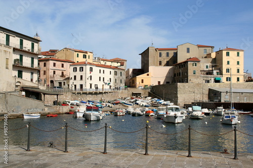 Hafen von Piombino, Italien