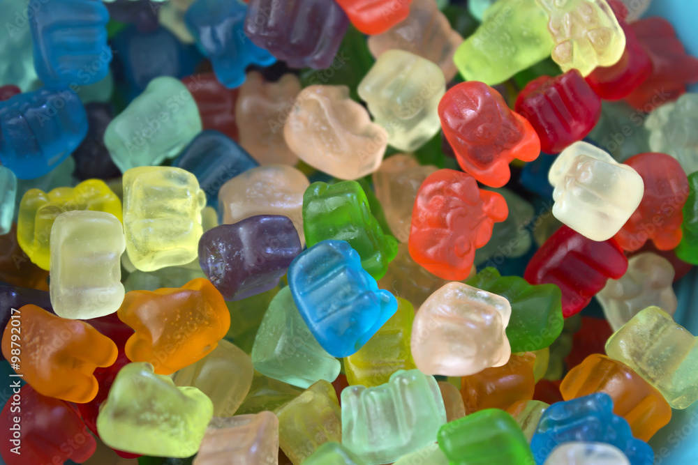 This is a photograph of mini bear cubs candy This is a photograph of mini bear cubs candy