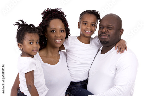 black casual family