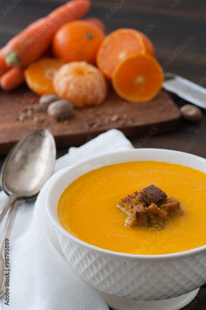 mandarin carrot soup mandarin carrot soup
