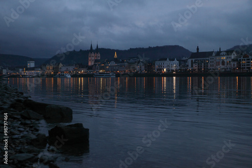 The Romantic City in the Rhine Valley © vimador