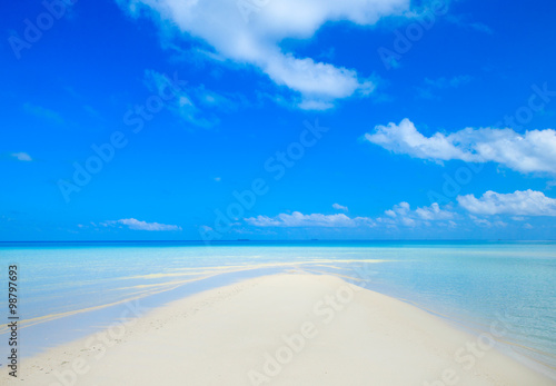 tropical beach in Maldives