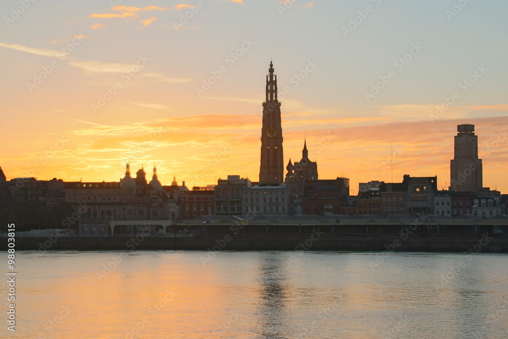 Antwerp skyline