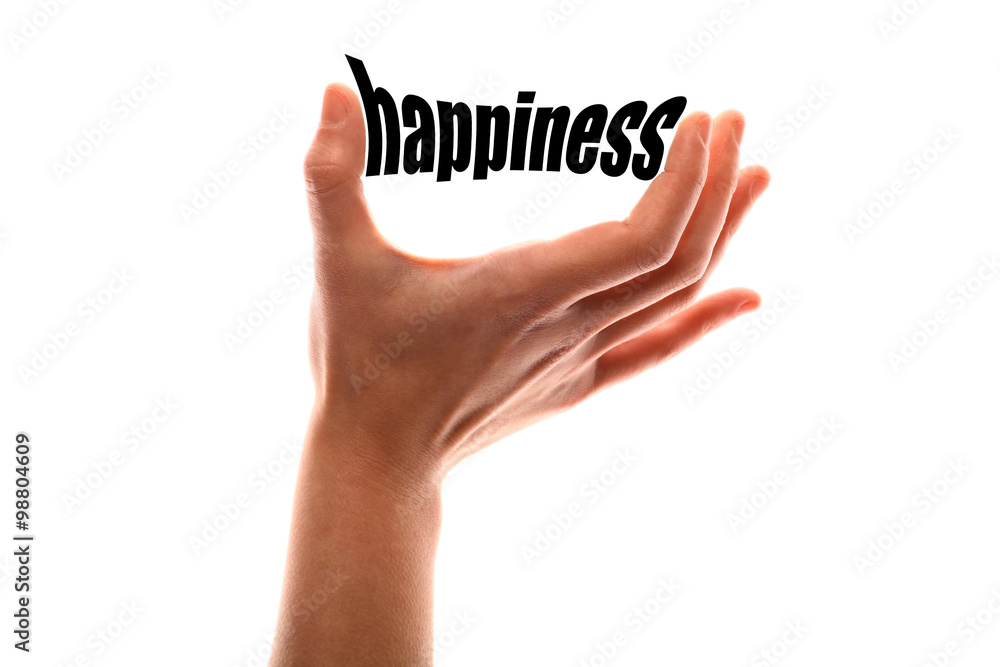 Smaller happiness concept Smaller happiness concept