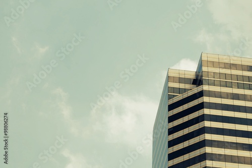 Building and sky