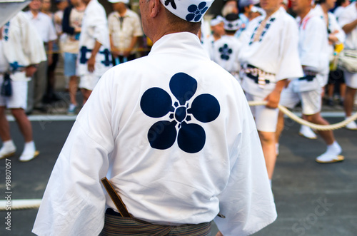 Tenjin festival,osaka,japan photo