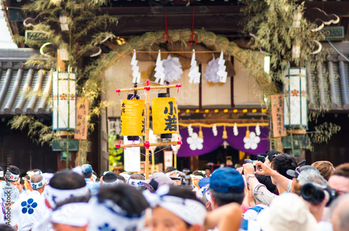 Tenjin festival,osaka,japan