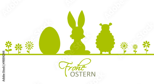 Ostern Hase Ei Lamm