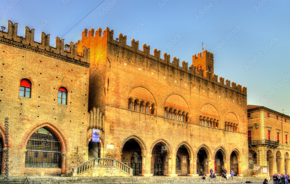 Palazzo dell'Arengo on Piazza Cavour in Rimini - Italy