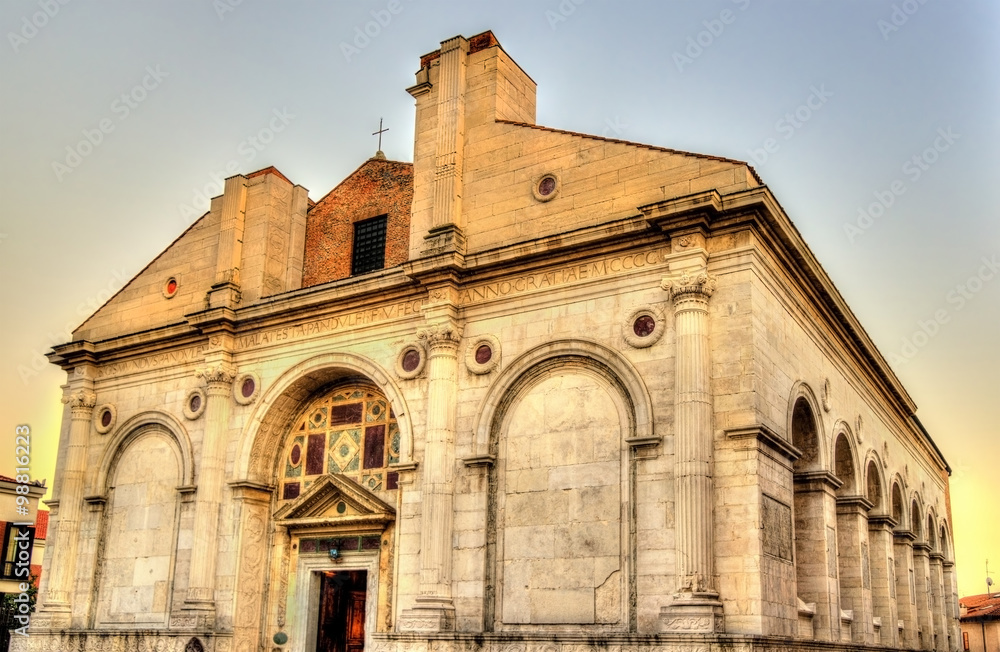 Tempio Malatestiano, the cathedral church of Rimini Tempio Malatestiano, the cathedral church of Rimini
