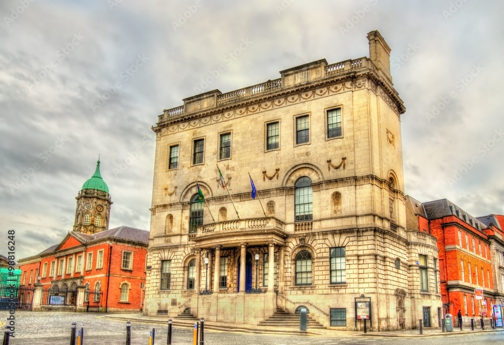 View of Rates Office in Dublin - Ireland