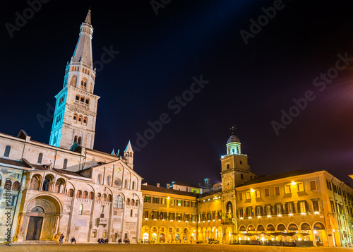 Cathedral and Town Hall of Modena - Italy