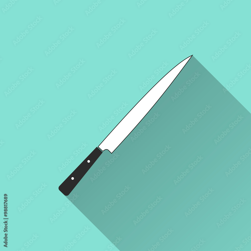 Knife - vector icon. Knife - vector icon.
