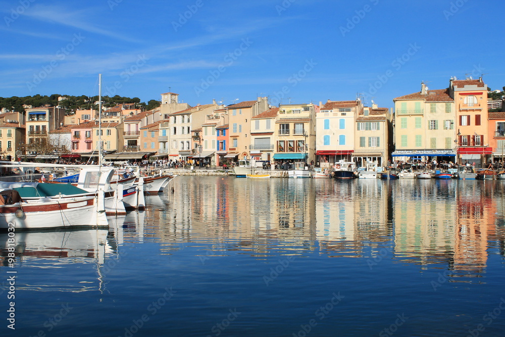 Fototapeta premium Port de Cassis, France