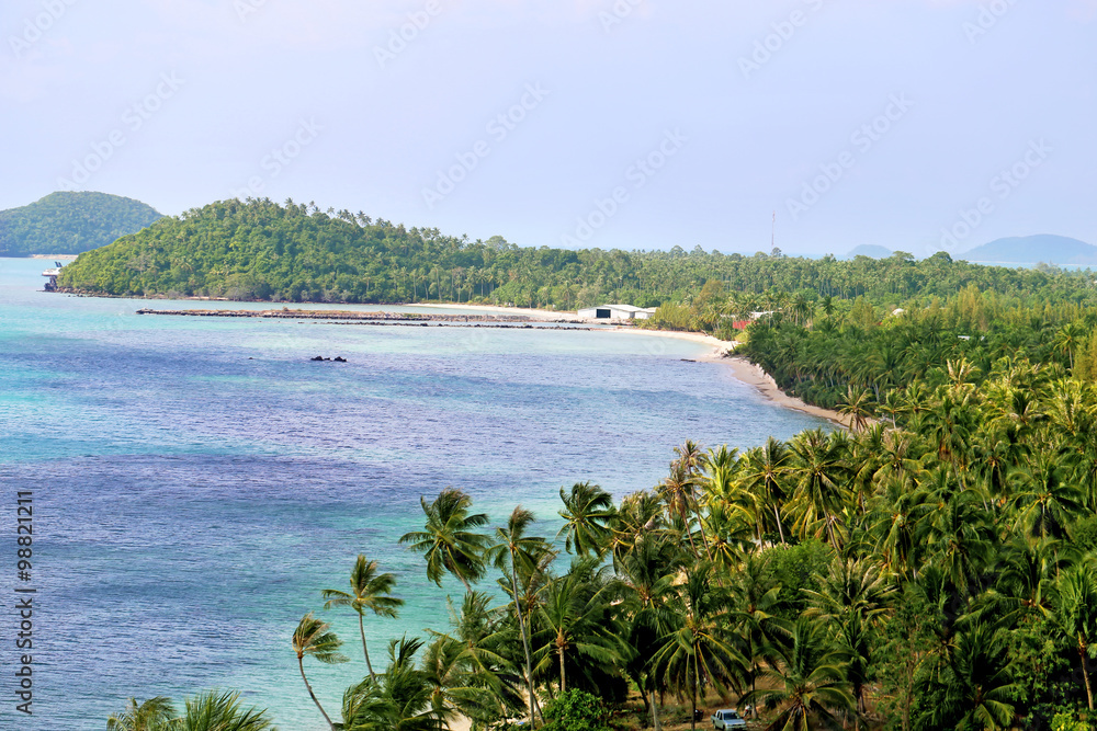 Beautiful seascape and beach