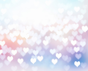 Valentine soft color background illustration.