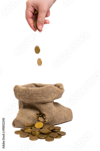 bag with a hole