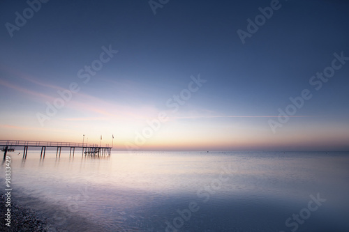 sea and blue sky