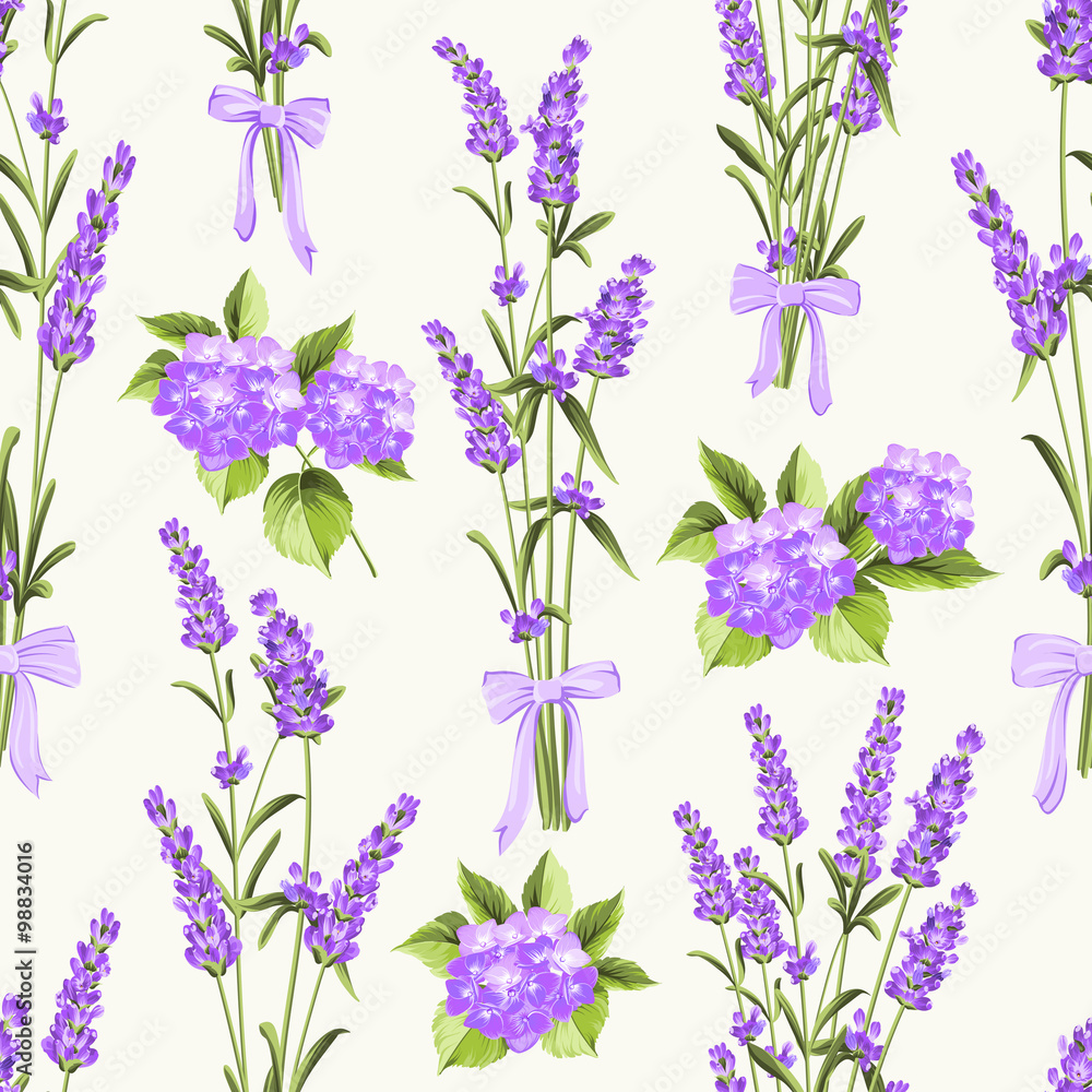 Obraz premium Seamless pattern for fabric.