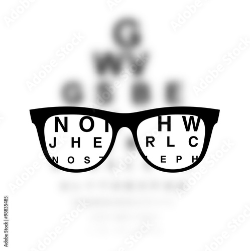 Optometry medical background