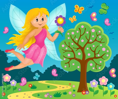 Happy fairy theme image 7