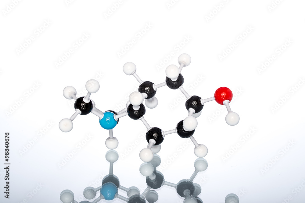 Molecular Structure and colorful liquid Molecular Structure and colorful liquid