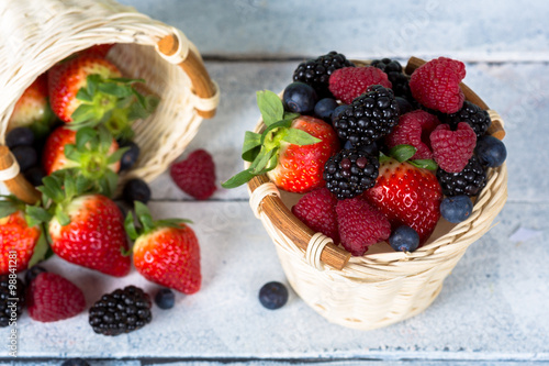 Berries in a basket