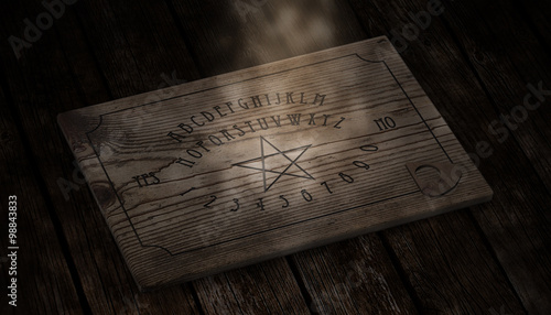 Konstfotografi Witchboard D spot