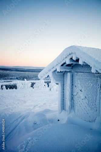 Winter in Lapland Finland