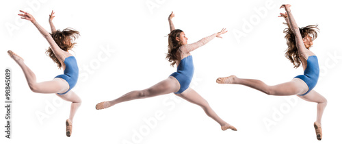 Teenager ballet dancer