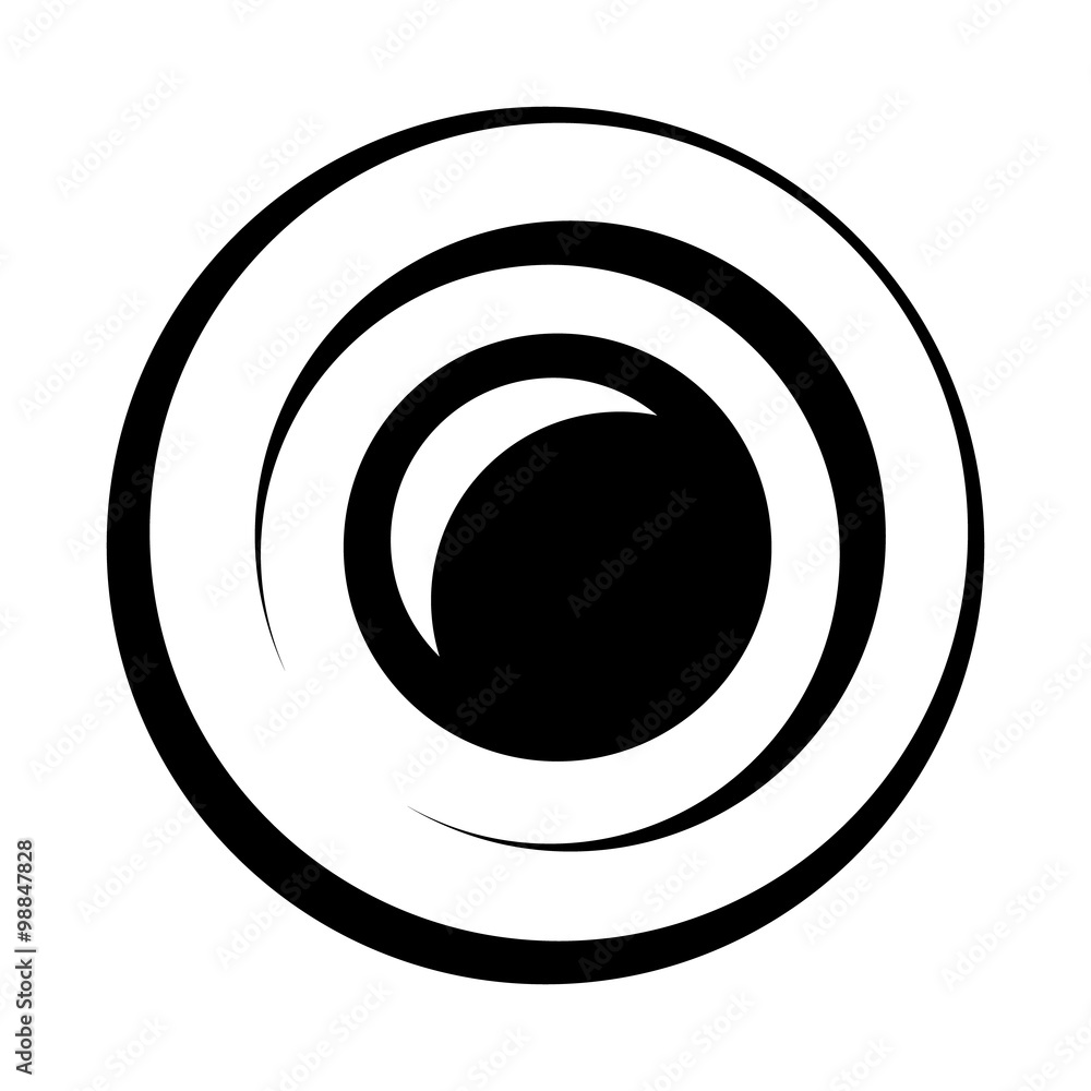 Sun black simple icon Sun black simple icon
