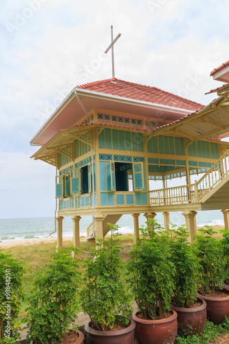 Mrigadayavan Palace (Maruekhathaiyawan Palace) in Cha-Am, Thailand