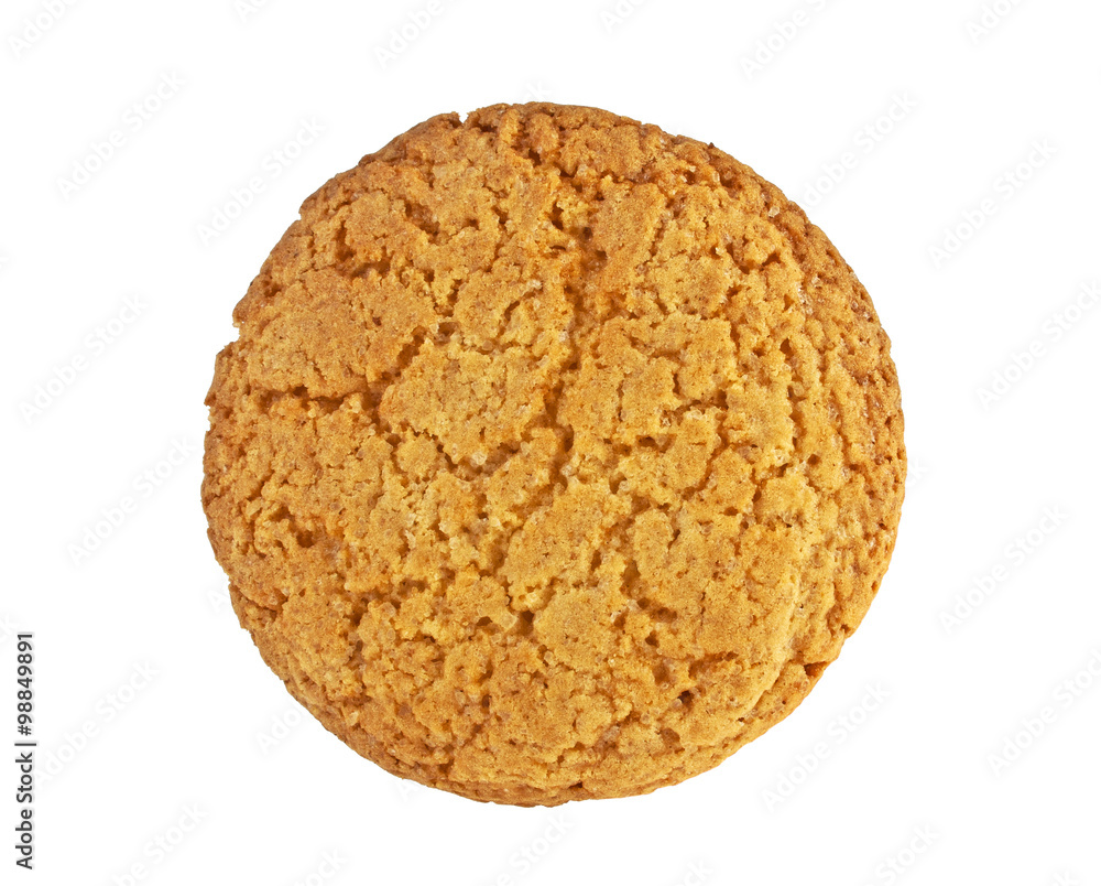Cookies on a white background Cookies on a white background